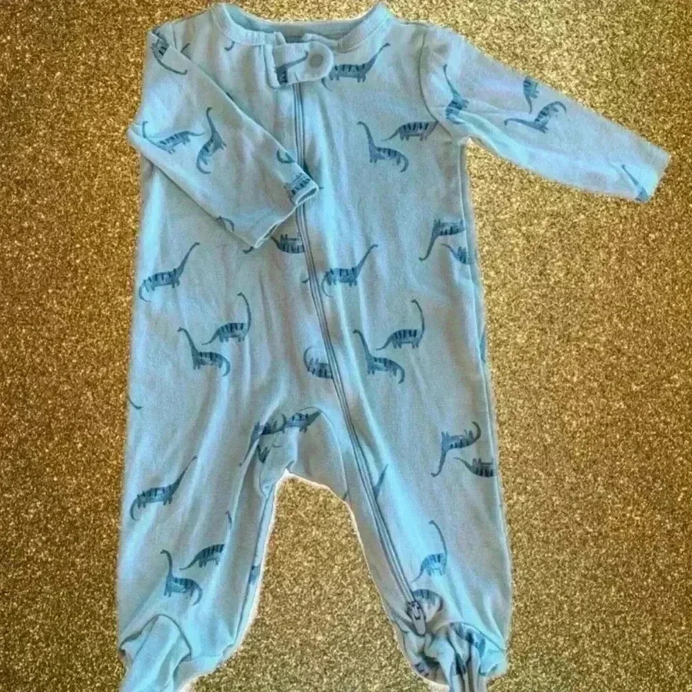 3‎ MONTHS ~ Carter's Baby Fleece Footed Sleeper Pajamas PJs